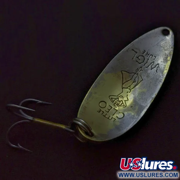 Seneca Little Cleo Blinker, Nickel/Messing, 14g, Hula Girl, #24443