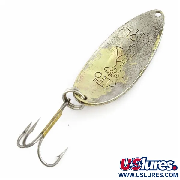 Seneca Little Cleo Blinker, Nickel/Messing, 14g, Hula Girl, #24443