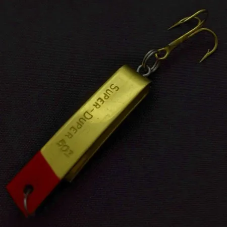 Luhr Jensen Super-Duper 503 Köder, Gold/Red, 4.3g, U-Form, #24454