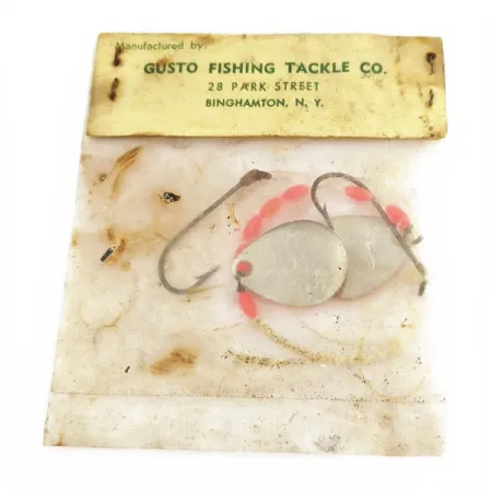 Gusto Dixie Spinner Spinner, Orange, 2g, Doppelblatt, #24485