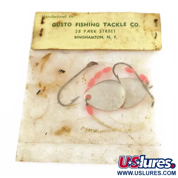 Gusto Dixie Spinner Spinner, Orange, 2g, Doppelblatt, #24485