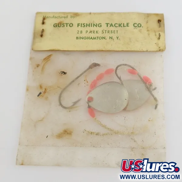 Gusto Dixie Spinner Spinner, Orange, 2g, Doppelblatt, #24485