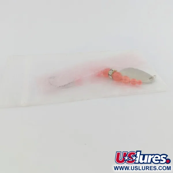 Mack's Lure Wedding Ring Spinner, Nickel/Pink, 2 g, #24487