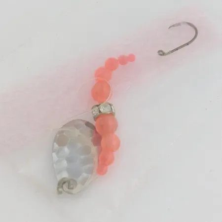 Mack's Lure Wedding Ring Spinner, Nickel/Pink, 2 g, #24487