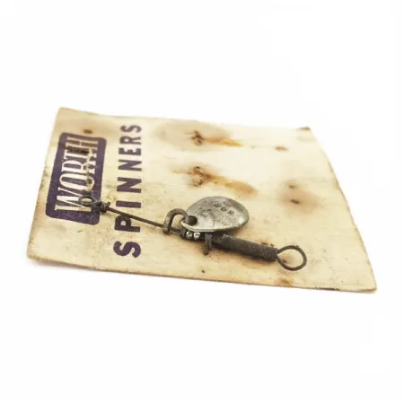 Worth Spinner #0 Spinner, Nickel, 0,5 g, Gestempeltes Blatt, #24488