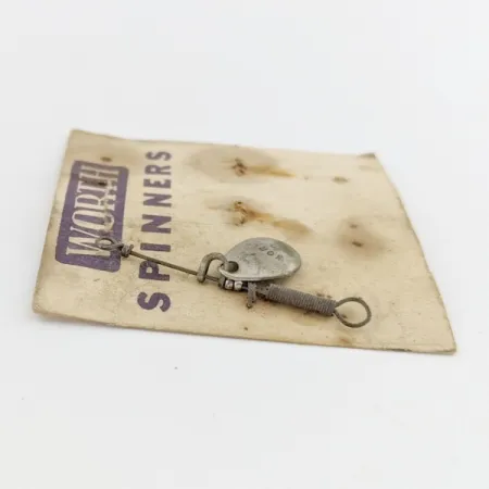 Worth Spinner #0 Spinner, Nickel, 0,5 g, Gestempeltes Blatt, #24488