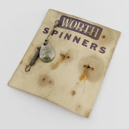 Worth Spinner #0 Spinner, Nickel, 0,5 g, Gestempeltes Blatt, #24488