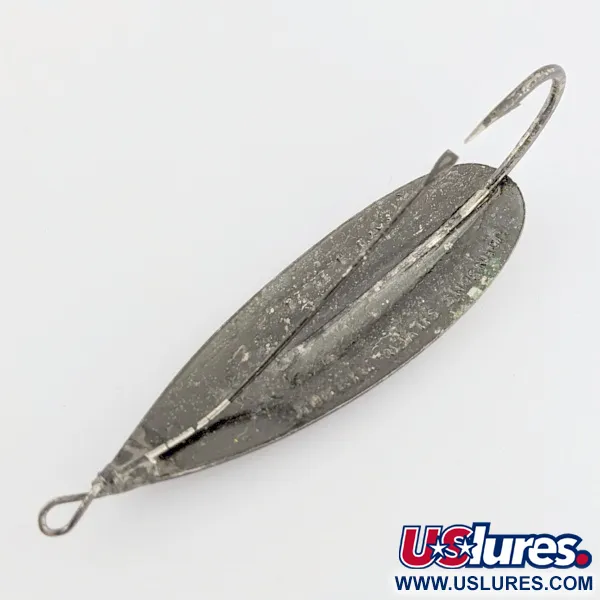 Johnson Silver Minnow Weedless, Schwarz, 21g, Blinker, #24489