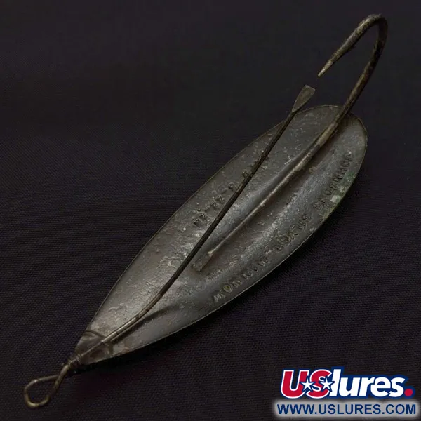 Johnson Silver Minnow Weedless, Schwarz, 21g, Blinker, #24489