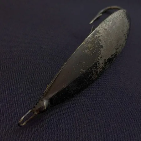 Johnson Silver Minnow Weedless, Schwarz, 21g, Blinker, #24489