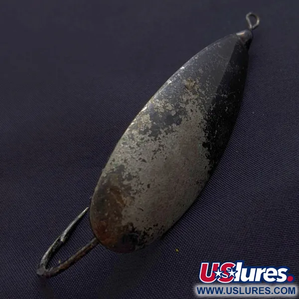 Johnson Silver Minnow Weedless, Schwarz, 21g, Blinker, #24489