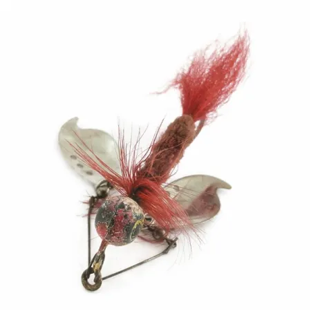 Jamison Shannon Twin Spinner, Nickel/Rot, 10 g, #24491