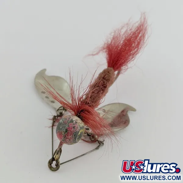 Jamison Shannon Twin Spinner, Nickel/Rot, 10 g, #24491