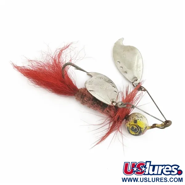 Jamison Shannon Twin Spinner, Nickel/Rot, 10 g, #24491