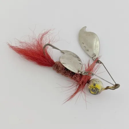 Jamison Shannon Twin Spinner, Nickel/Rot, 10 g, #24491