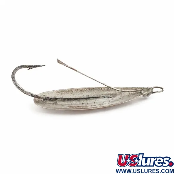 Johnson Silver Minnow Krautblinker, Silber, 9g, USA, #24492