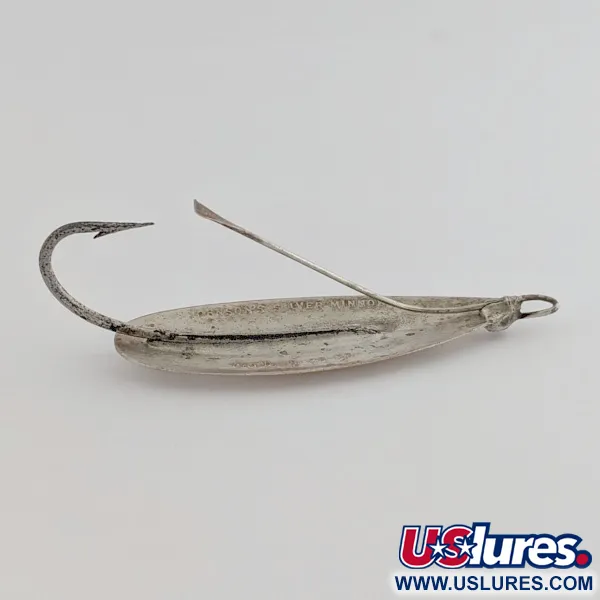 Johnson Silver Minnow Krautblinker, Silber, 9g, USA, #24492