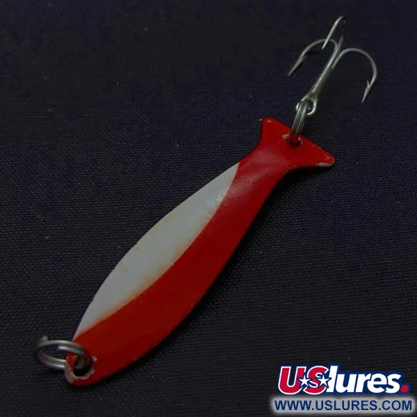 Worth Fly Rod Demon Schleppköder, rot/weiß/Nickel, 1.5g, #24497