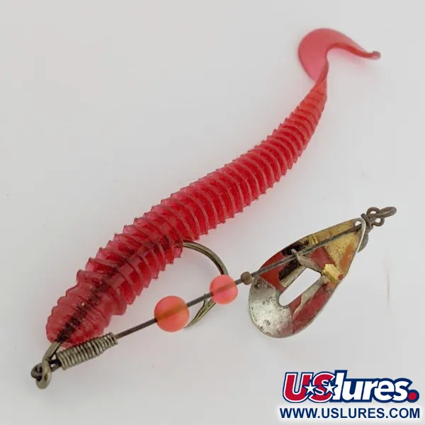 Pflueger June Bug №4 Spinner, Rot/Nickel, 6 g, Offset-Arm, #24501