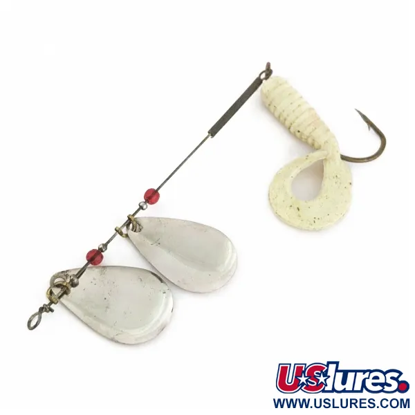 Worth Double Blade Spinner, Nickel, 5 g, Twister, #24502