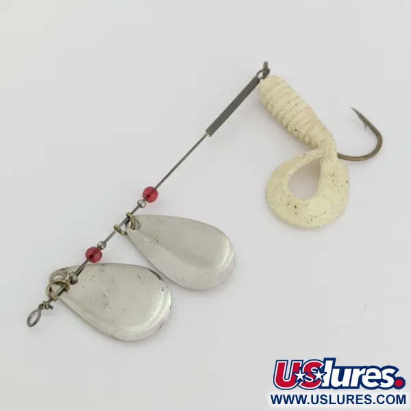 Worth Double Blade Spinner, Nickel, 5 g, Twister, #24502