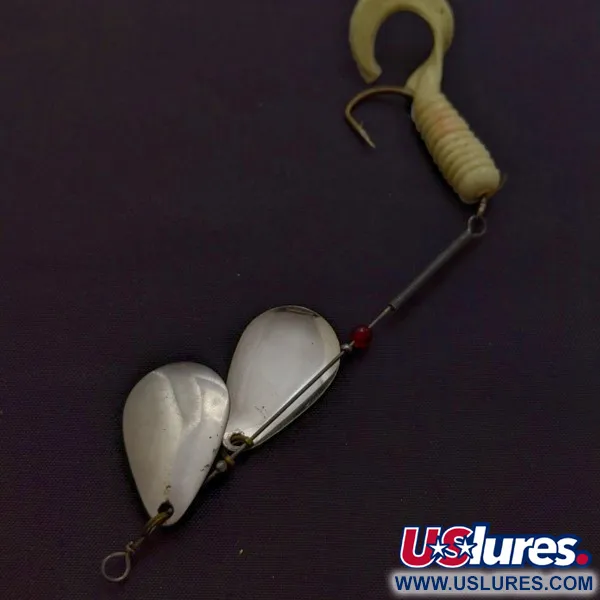 Worth Double Blade Spinner, Nickel, 5 g, Twister, #24502