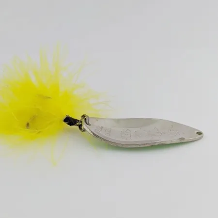 Seneca Little Cleo Hula Girl Blinker, Nickel/Grün, 21g, #24504