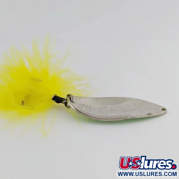 Seneca Little Cleo Hula Girl Blinker, Nickel/Grün, 21g, #24504