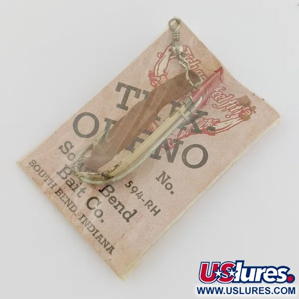 South Bend Trix-Oreno 594 Fliegenköder, Silber/Rot, 2 g, #24506