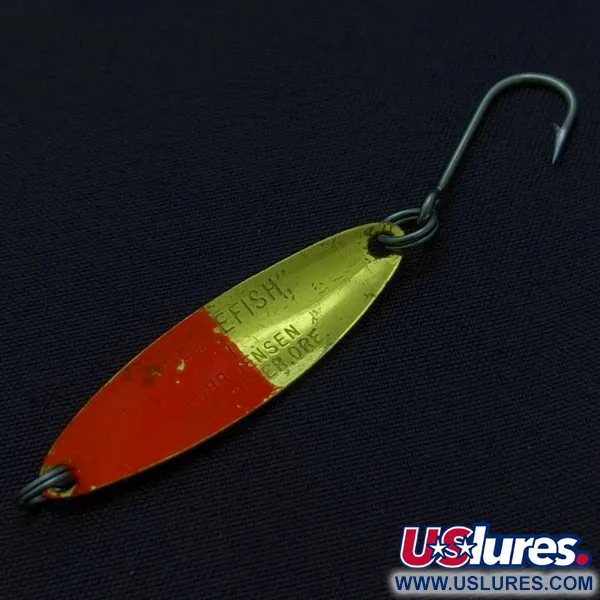 Luhr Jensen Needlefish 1 Blinker, Rot/Gold, 2g, Schleppangeln, #24513