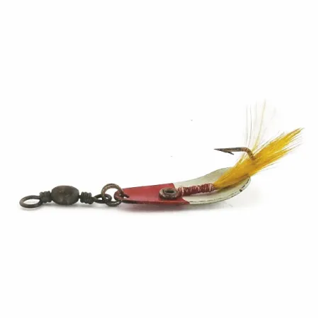 Rex Spoon Weezel Blinker, rot/weiß, 1,7 g, Federn, #24517