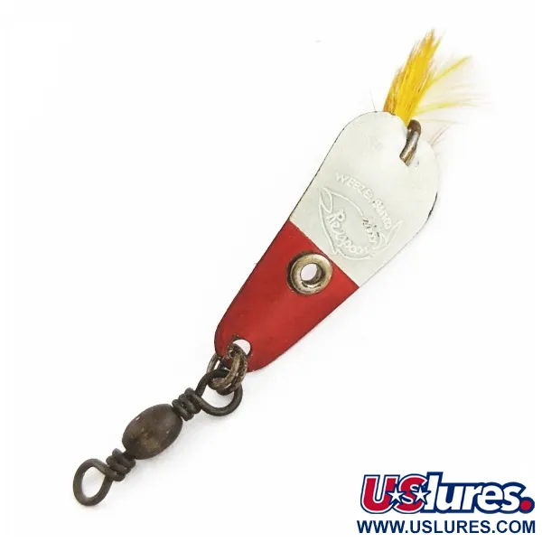 Rex Spoon Weezel Blinker, rot/weiß, 1,7 g, Federn, #24517
