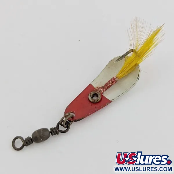 Rex Spoon Weezel Blinker, rot/weiß, 1,7 g, Federn, #24517