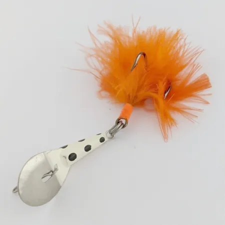 Glen Evans Gad-About Blinker, silber-weiß-orange, 7 g, #24519
