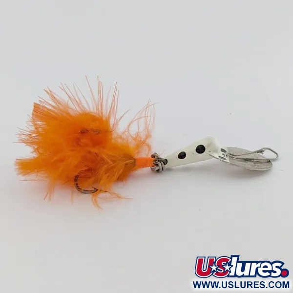 Glen Evans Gad-About Blinker, silber-weiß-orange, 7 g, #24519