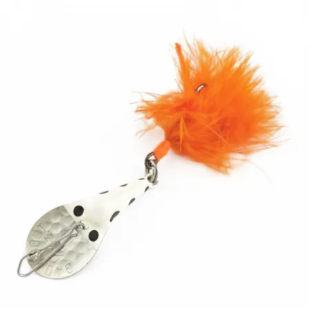 Glen Evans Gad-About Blinker, silber-weiß-orange, 7 g, #24519