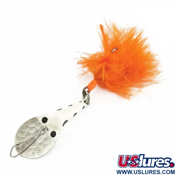 Glen Evans Gad-About Blinker, silber-weiß-orange, 7 g, #24519