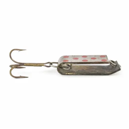 Jake's Lures Lil Jake Blinker, Nickel/Rot, 9 g, Gefalteter Körper, #24520