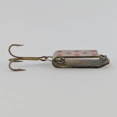 Jake's Lures Lil Jake Blinker, Nickel/Rot, 9 g, Gefalteter Körper, #24520