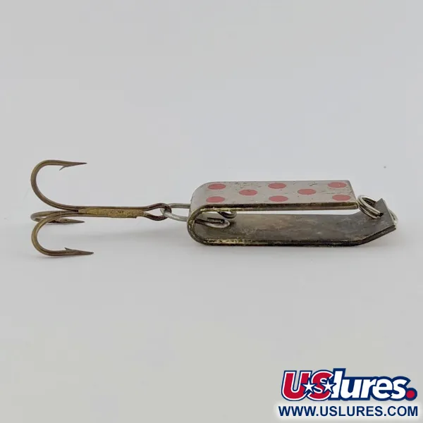 Jake's Lures Lil Jake Blinker, Nickel/Rot, 9 g, Gefalteter Körper, #24520