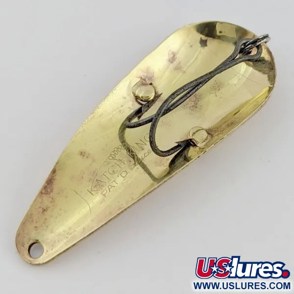 Katch King Weedless Spoon Krautblinker, Messing, 7 g, #24529