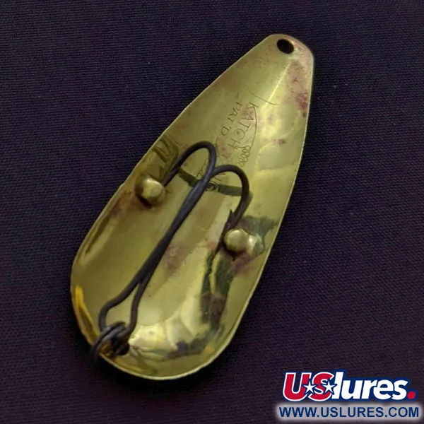 Katch King Weedless Spoon Krautblinker, Messing, 7 g, #24529