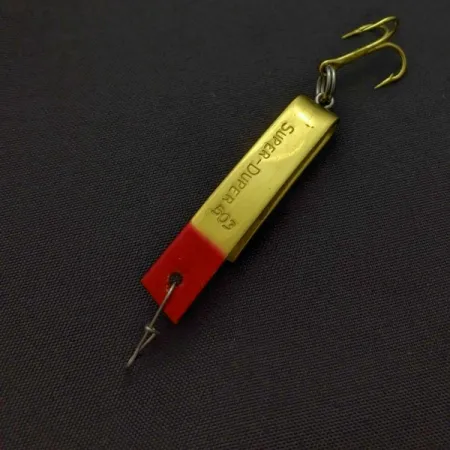 Luhr Jensen Super-Duper 503 Blinker, Gold/Red, 4.3 g, U-Shape, #24546