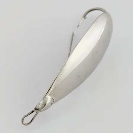 Johnson Silver Minnow Weedless Blinker, Nickel, 12g, Weedless, #24548