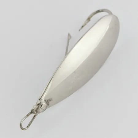 Johnson Silver Minnow Weedless Blinker, Nickel, 12g, Krautschutz, #24556