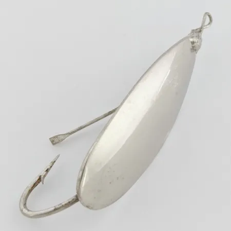 Johnson Silver Minnow Weedless Blinker, Nickel, 12g, Krautschutz, #24556