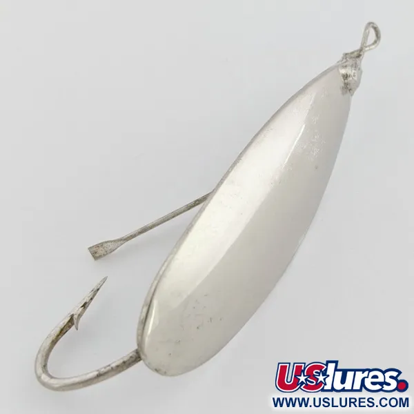 Johnson Silver Minnow Weedless Blinker, Nickel, 12g, Krautschutz, #24556