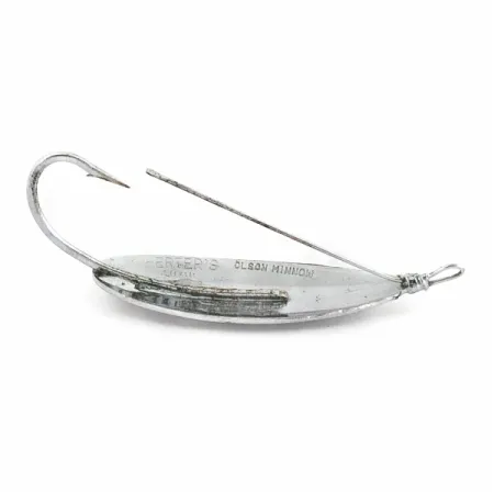 Herter's Olson Minnow Blinker, Nickel, 1/4 oz (7g), Krautschutz, #24567