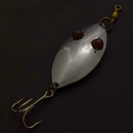 Hofschneider Red Eye Wiggler Blinker, Silber, 25 g, Glasaugen, #24579