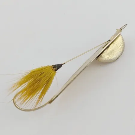 Marathon Weedless Spoon, Gold, 6 g, Bucktail, #24597